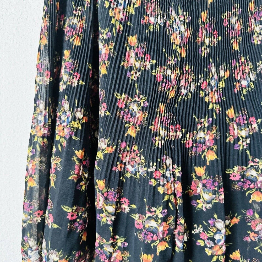 Madewell Mountain Floral Pleated Circle Skirt - Picture 3 of 5